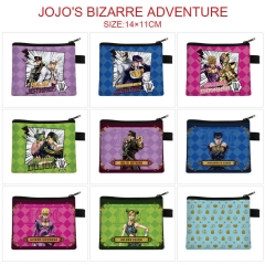 11 Styles JoJo's Bizarre Adventure Coin Purse Anime Wallet