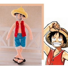 85CM/120CM One Piece Luffy Anime Plush Toy Doll