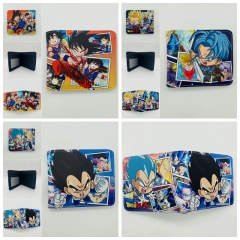 3 Styles Dragon Ball Z Coin Purse Short Anime Wallet