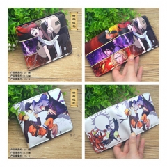 6 Styles Naruto Cartoon Cosplay Purse PU Leather Anime Short Wallet