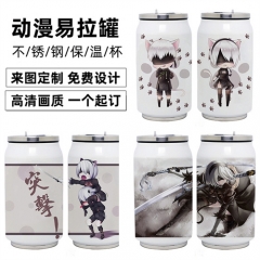 3 Styles NieR: Automata Cartoon Pop Cans Printing Character Anime Cups 350ML