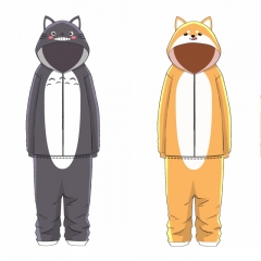 2 Styles My Neighbor Totoro/Shiba Inu Cosplay Pyjamas Plush Pajamas