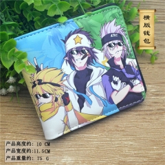 Aotu Cartoon Cosplay Purse PU Leather Anime Short Wallet