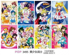 Pretty Soldier Sailor Moon Anime Posters Set （8pcs a set)