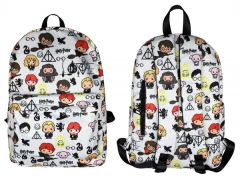 Harry Potter PU Purse Zipper Anime Schoolbag Backpack Bag