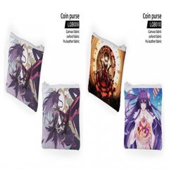 2 Styles Date A Live Coin Purse Anime Wallet (PU)