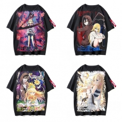 16 Styles Angels of Death Round Neck Tshirt Short Sleeves Cartoon Anime T shirt