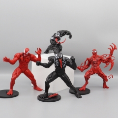 4Pcs/Set 16CM Marvel Venom Spider Man Anime PVC Figures Toy