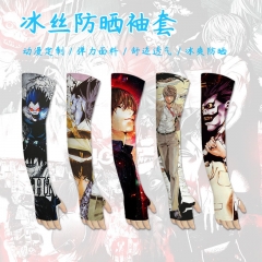 23 Styles Death Note Sun UV Protection Hand Protector Cover Arm Sleeves Ice Silk Sunscreen Sleeves
