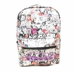 2 Styles Ahegao Cosplay Japanese Cartoon Anime Backpack School Bag