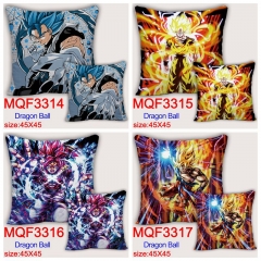(45*45cm) 30 Styles Dragon Ball Z Cartoon Pattern Anime Pillow