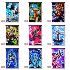 (60*90cm) 26 Styles Dragon Ball Z Cosplay Cartoon Wall Scrolls Anime Wallscrolls