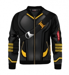 Hawkeye Cosplay 3D Printed Anime Jacket for Adults