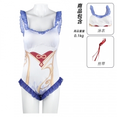 Genshin Impact Cartoon Character Cosplay Costume Anime Swimwear Swimsuit
