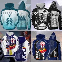 4 Styles With Your Destiny Cosplay For Adult 3D Print Hooded Anime Hoodie