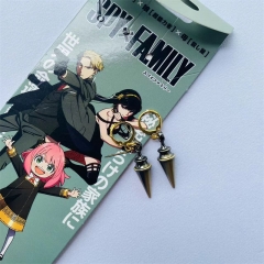 3 Pairs SPY×FAMILY Cartoon Cosplay Anime Alloy Earring
