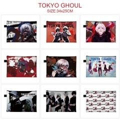 10 Styles Tokyo Ghoul Cartoon Character Anime File Pocket