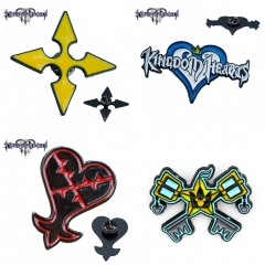 5 Styles Kingdom Hearts Cosplay Cartoon Character Alloy Anime Brooch Pin
