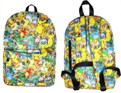 3 Styles Pokemon Pikachu Japanese Styles PU  Anime Bag Backpack