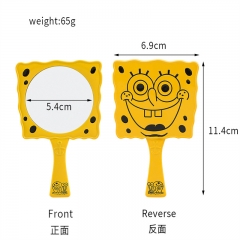 SpongeBob Square Pants Cartoon Portable Makeup Mirror