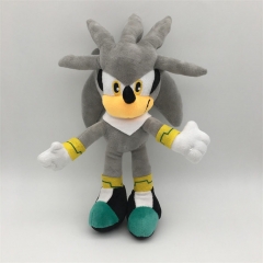 30 CM Sonic the Hedgehog  Grey Anime Plush Toy Doll