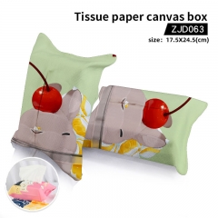 Animal Rabbit Cosplay Cartoon Anime Tissue Paper Canvas Box