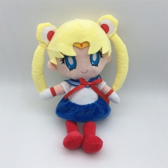 2 Colors 30CM Pretty Soldier Sailor Moon Anime Plush Toy Doll