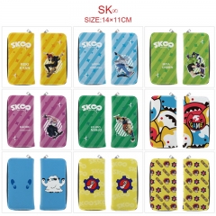 9 Styles SK∞/SK8 the Infinity Cartoon Anime Long Zipper Purse Wallet