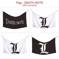 3 Styles Death Note Hot Sale Fancy Flag Anime Decoration Flag （No Flagpole）