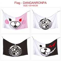 4 Styles Danganronpa: Trigger Happy Havoc Hot Sale Fancy Flag Anime Decoration Flag （No Flagpole）