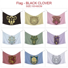 9 Styles Black Cover Hot Sale Fancy Flag Anime Decoration Flag （No Flagpole）