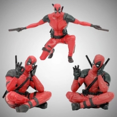 2 Styles 6cm Deadpool Figures Toys Anime PVC Action Figure Toy