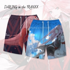 37 Styles Darling In The Franxx Shorts Anime Pants
