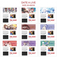13 Styles Date A Live Anime Mouse Pad 30*80CM