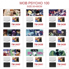 10 Styles Mob Psycho 100 Anime Mouse Pad 30*80CM