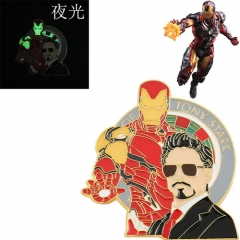 Iron Man Cartoon Pin Anime Brooch