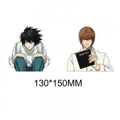Death Note Cartoon Can Change Pattern Lenticular Flip Anime 3D Stickers