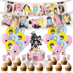 SPY×FAMILY For Birthday Party Decoration Anime Balloon Set