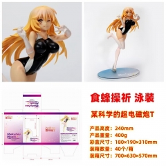 24cm Toaru Kagaku no Railgun Shokuhou Misaki Anime PVC Figures