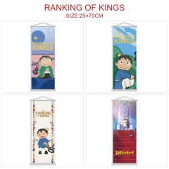 （25*70CM）5 Styles Ranking of Kings / Ousama Ranking Cartoon Wallscrolls Waterproof Anime Wall Scroll