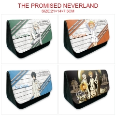 6 Styles The Promised Neverland Cartoon Cosplay Anime Pencil Bag Pencil Box