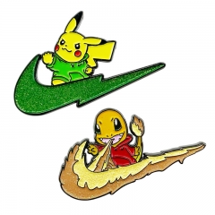 2Styles Pokemon Cartoon Character Pattern Alloy Pin Anime Brooch