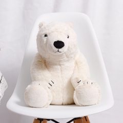 30CM 2 Styles Polar Bear Pillow Quilt Cartoon Anime Plush Toy
