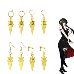 5Styles Spy×Family Cosplay Movie Yor Forger Decoration Alloy Anime Earring