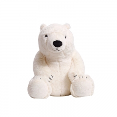 35CM Polar Bear Pillow Quilt Cartoon Anime Plush Toy