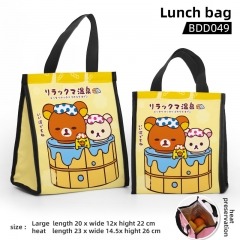 Bear Cosplay Color Printing Anime Bento Bag