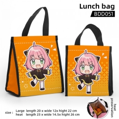 SPY×FAMILY Cosplay Color Printing Anime Bento Bag
