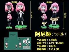 3 Styles 12CM SPY×FAMILY Anya Forger Bond Forger Can Change Head Anime PVC Figure Toy
