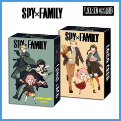 30PCS/SET Spy x Family Collectible Paper Postcard Anime Lomo Card