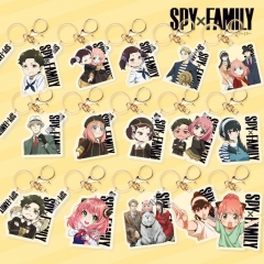 15 Styles Spy x Family Cosplay Cartoon Character Anime Acrylic Keychain
